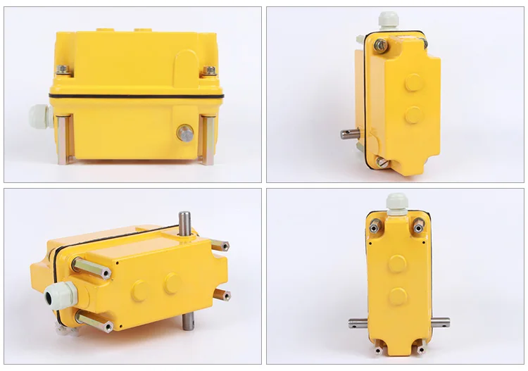 凸轮旋转限位开关,4个触点完全可调上下限 2.