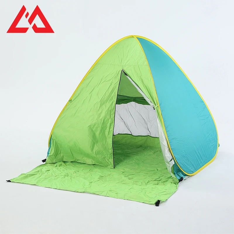 Sporting Anti UV Tents Automotic Camping Outdoor Waterproof Family for Beach Hiking Fishing Event