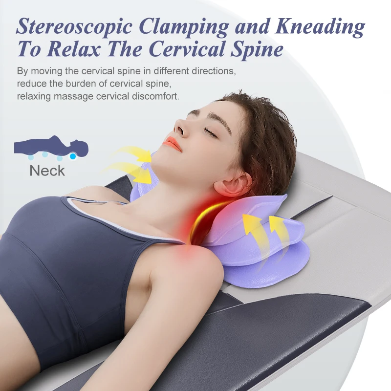 Electric Heating Back Stretching Mat - Relief & Massage