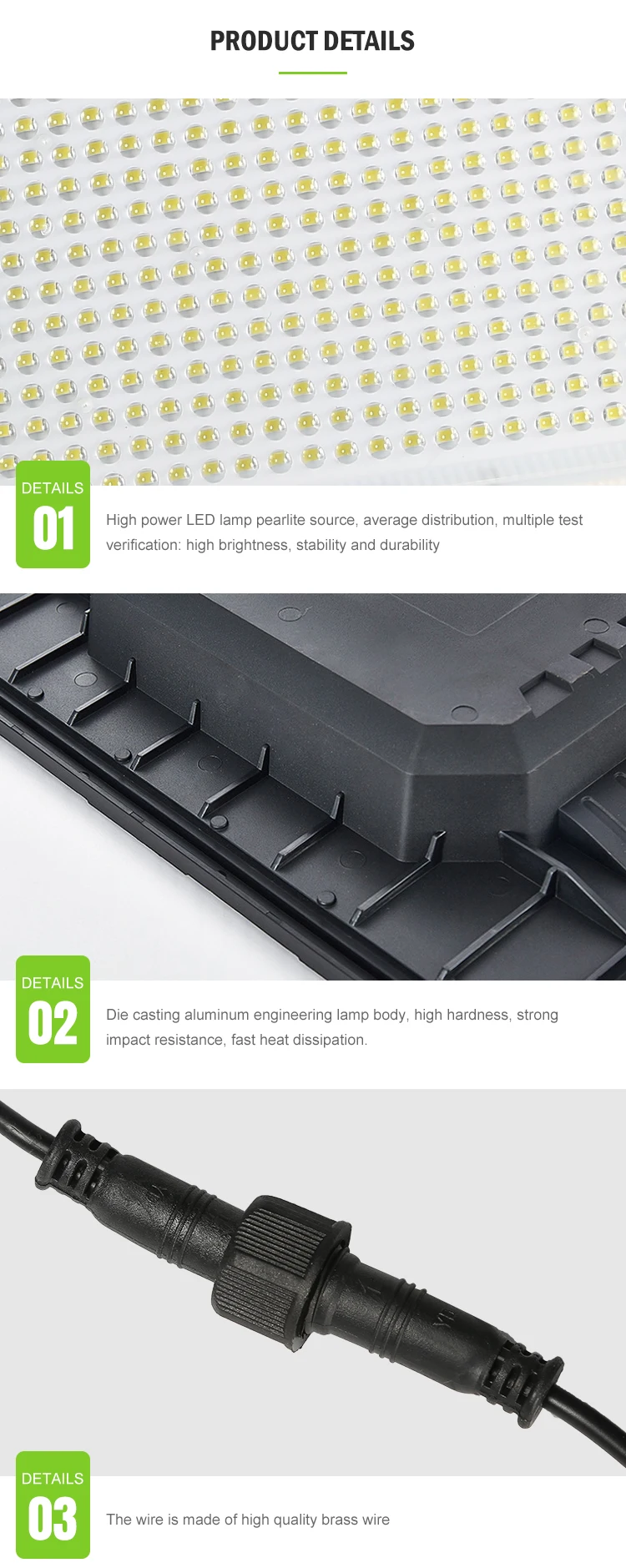 Aluminium Remote Control Ip66 Waterproof 50w 80w 150w 200w 300w Outdoor Solar LED Flood Lamp