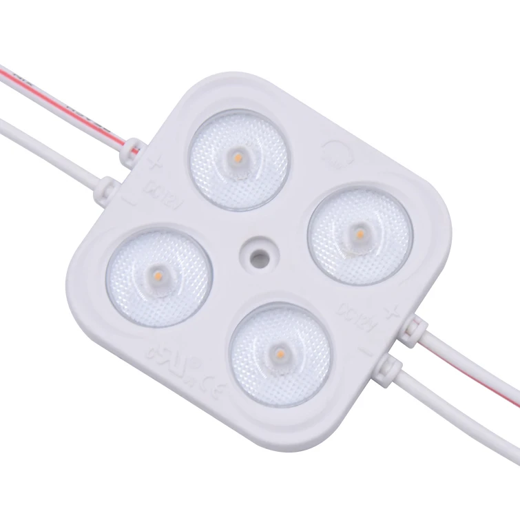 Modulo Para Luces Led Injection 4leds 12v Waterproof smd 2835 Led Module White 3w Led Module Lights