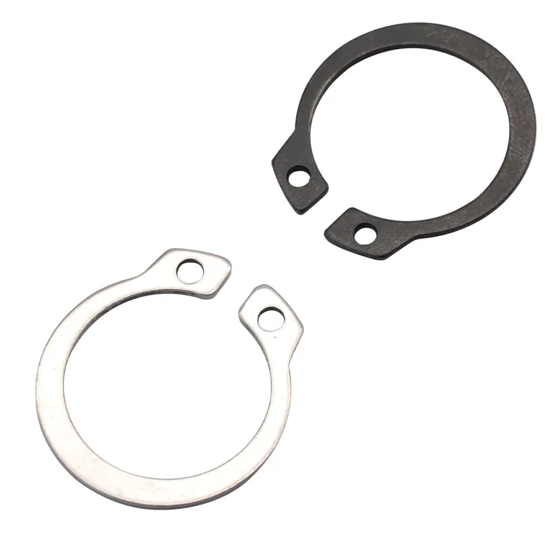 Sus304 Din471 Internal Retaining Circlip For Shaft 3200 Black Oxide