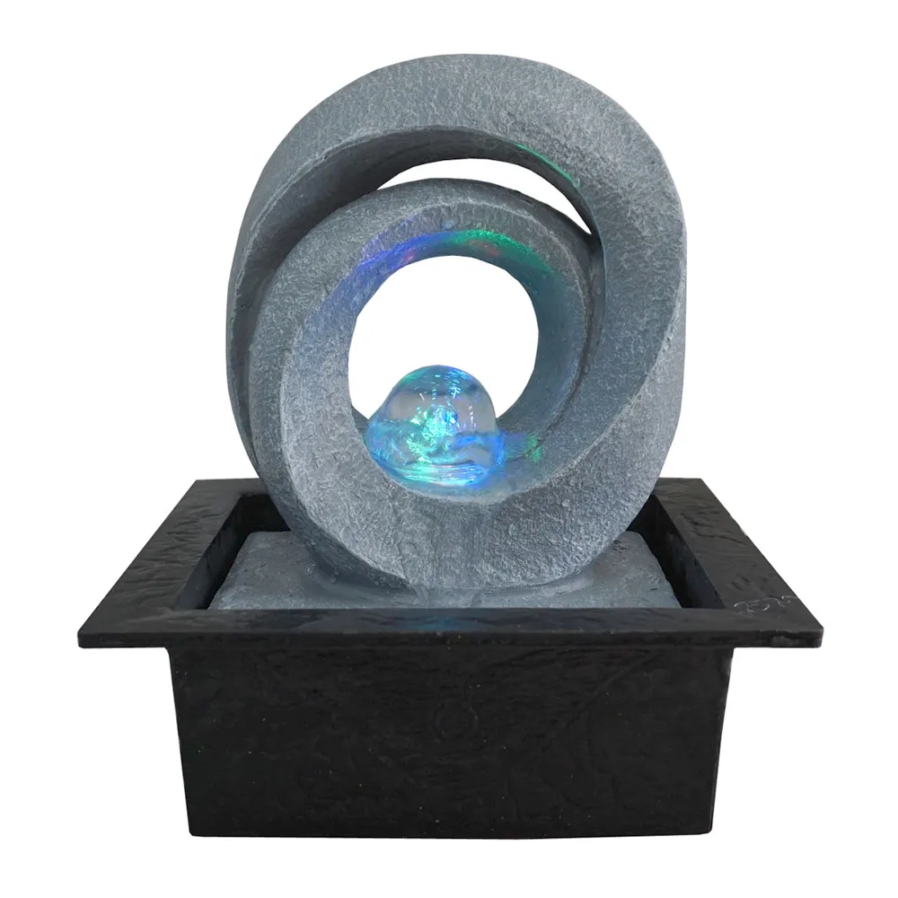 Tabletop Modern Statue Spinning Ball Small Water Fountain Statues - Buy ...