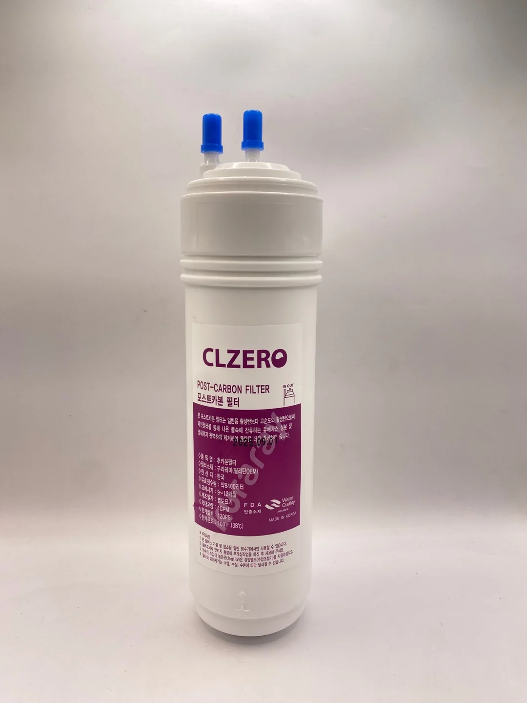 Clzero Universal Post Activated Carbon ABS/PP Housing Water Filter ...