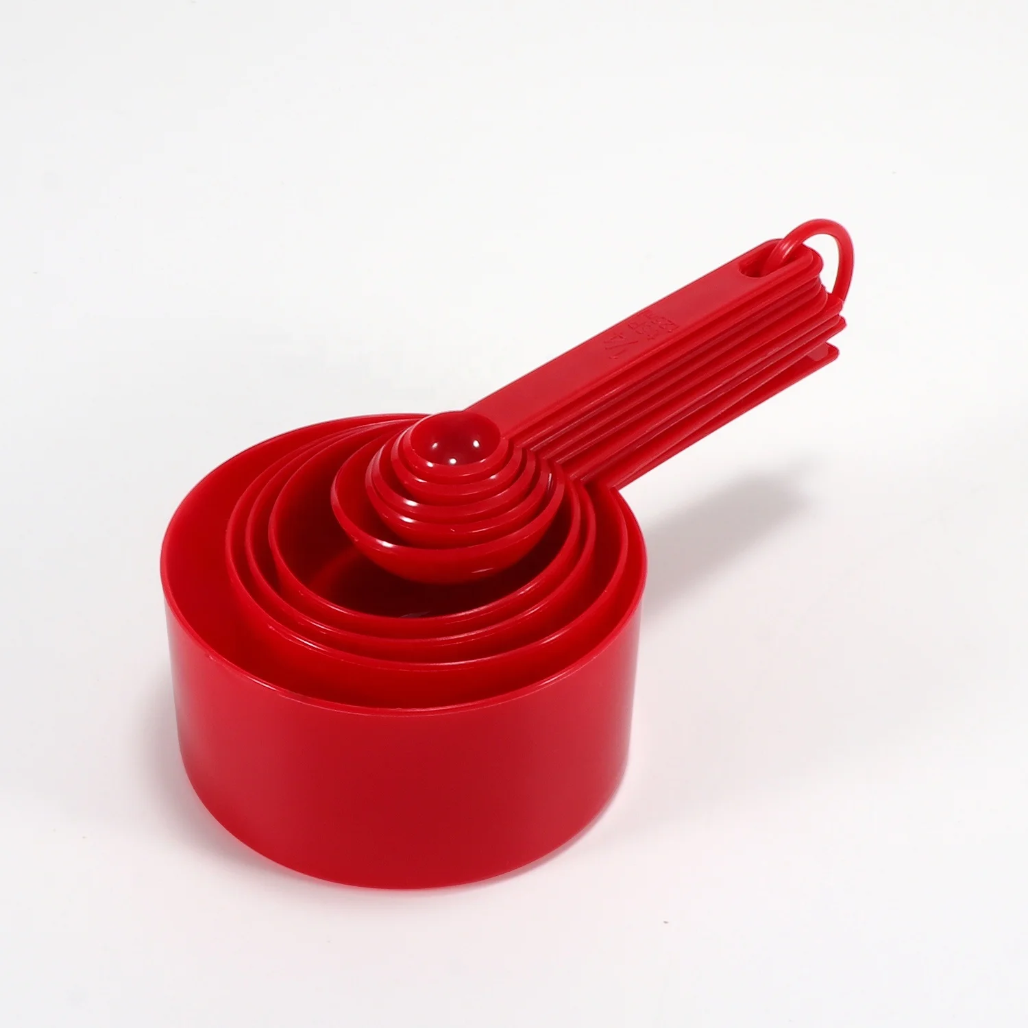 
High Quality 10Pieces Plastic Measuring Cups And Spoons Sets 