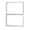 new design double large aluminum window with grill design window louver door