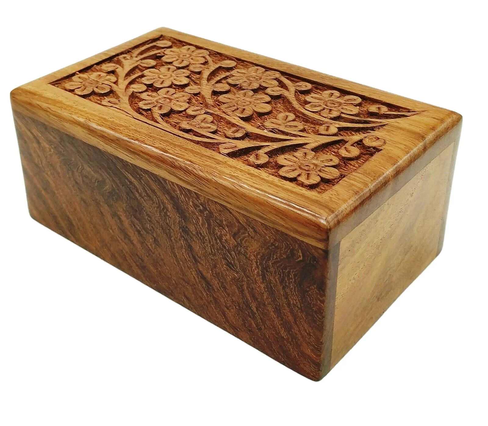 Sheesham Wood Cremation Funeral Urn Buy Wooden Cremation Urns/ Urns/adult Urns/metal Urns/urn