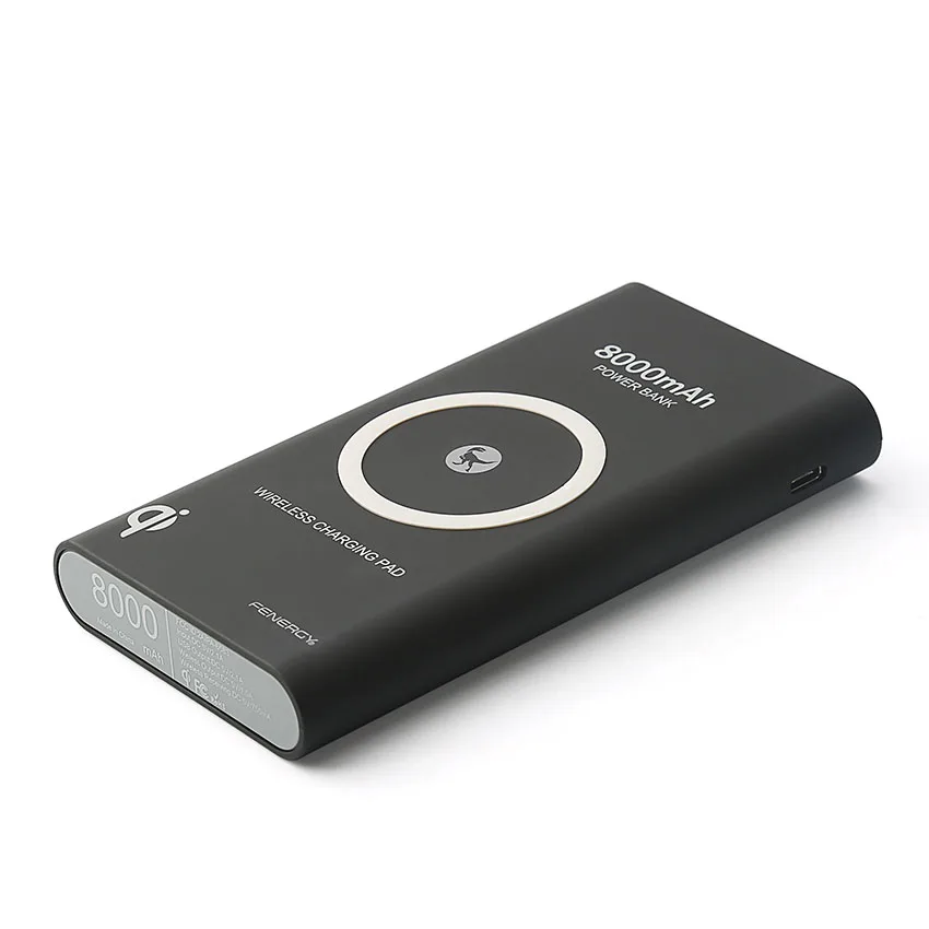 10000mah wireless power bank OEM Customized High Capacity power bank 10000mah for mobile charger - ANKUX.COM