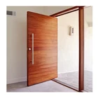 2019 Europeu de Design Personalizado de madeira porta pivot para casa ou comercial