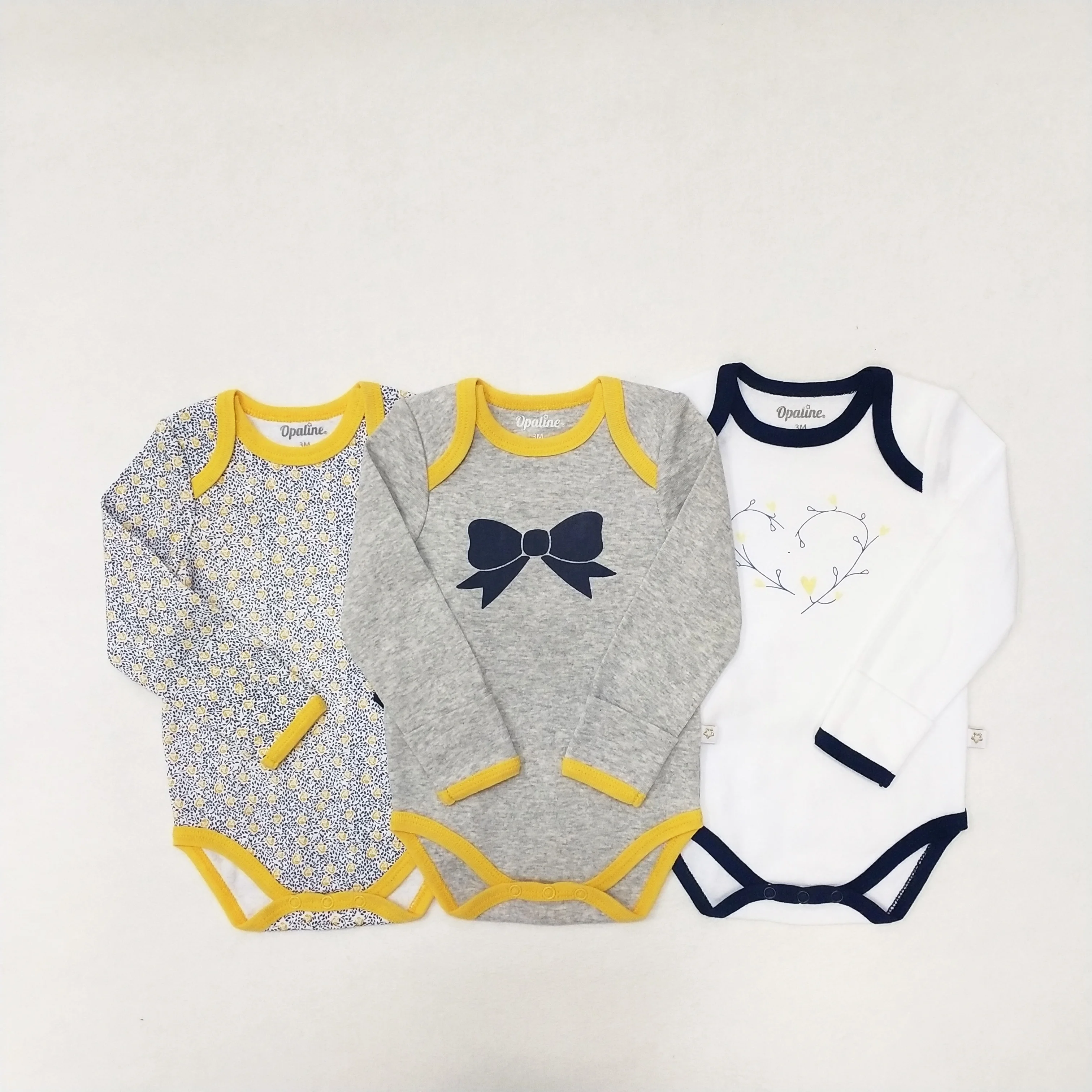 
100% combed soft cotton rib newborn baby clothing rompers onesie for summer winter season with cute design 