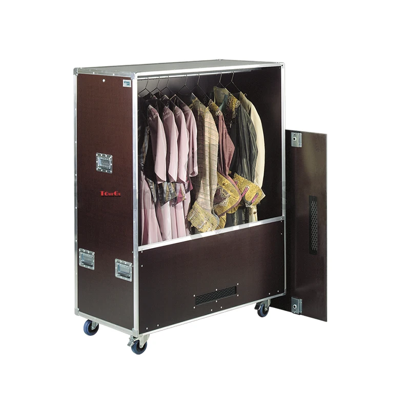 Heavy Duty Wardrobe Flight Case - Secure Storage Solution