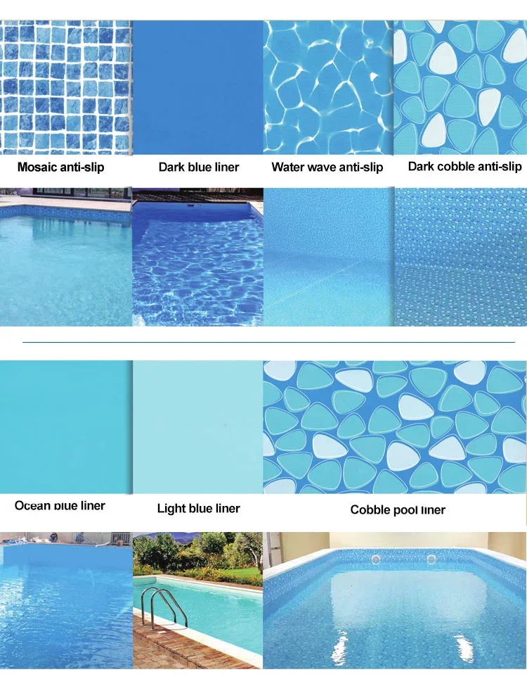 Vinyl Pool Liners Plastic Material L Waterproof Mosaic Pvc Swimming