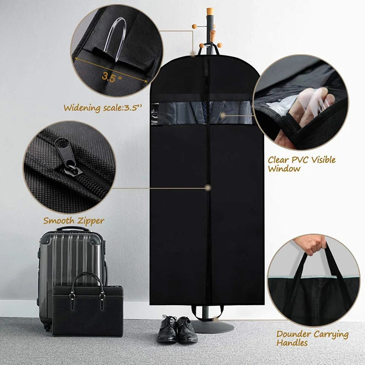 Custom Black Pink Purple Ecofriendly Standard Size 2 In 1 Side Zipper