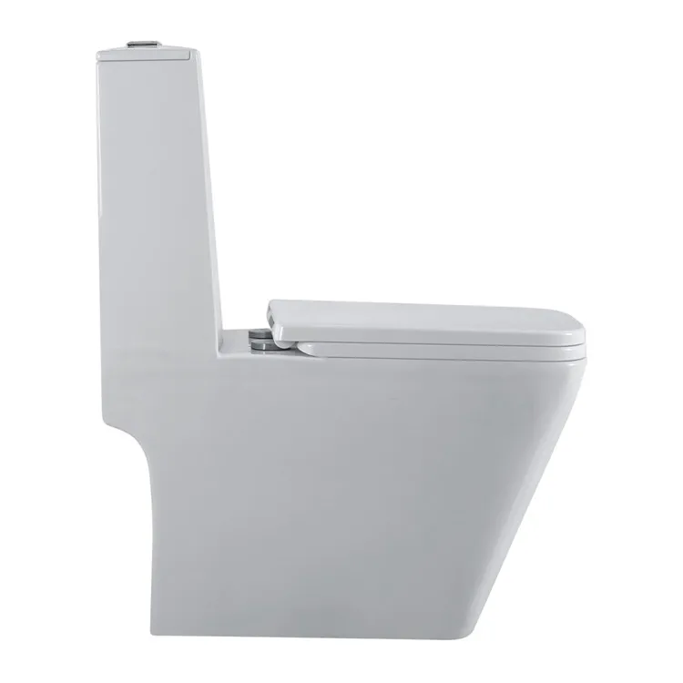 Hot selling hospital school mall ceramic S-trap  P-trap one piece washdown toilet