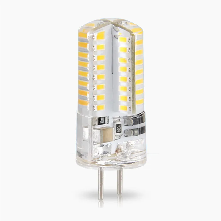 G4led energy-saving bulb replacement halogen lamp corn lamp 2835 SMD silicone G4led lamp beads