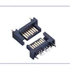 Made in china SATA Connector A-type pc2.05mm for hard disk hdd sata connector with single column shenzhen factory