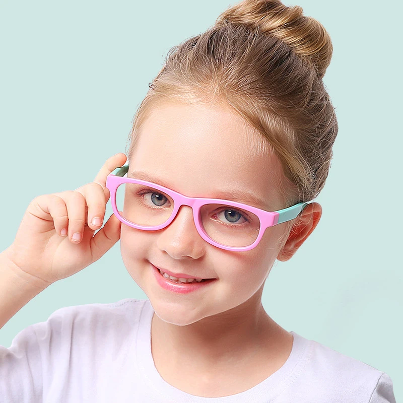 f8145古典复古儿童蓝光遮挡眼镜小孩