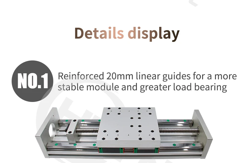 Linear Actuator Axis Cnc Kits Linear Sliding Rails With Hgr20 Hgh20ca