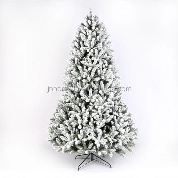 large white christmas tree