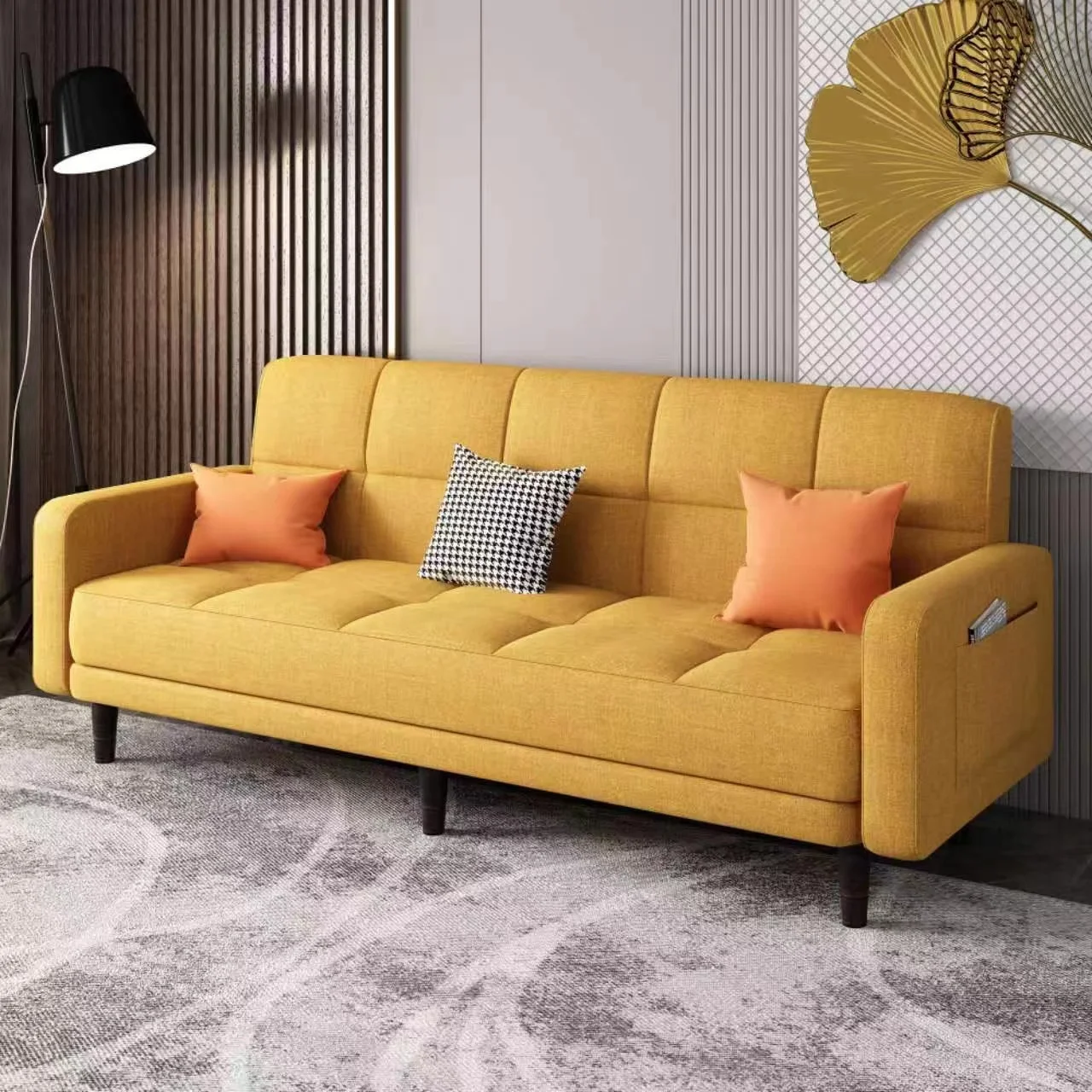 Lounge Fancy Sectional Living Room Sets Sofa Seater Fabric Modern Low Price Long Sofa Home
