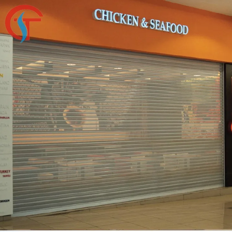 Roll Top Perforated Warehouse Roller Shutter Door