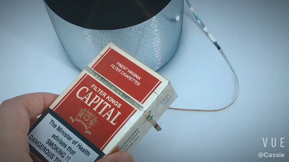 tear tape cigarettes BOPP Material Tobacco Packing Film Cut Into 3mm Tear Tape Bobbin Logo  Hologram