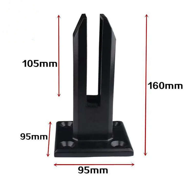 matt black glass spigot