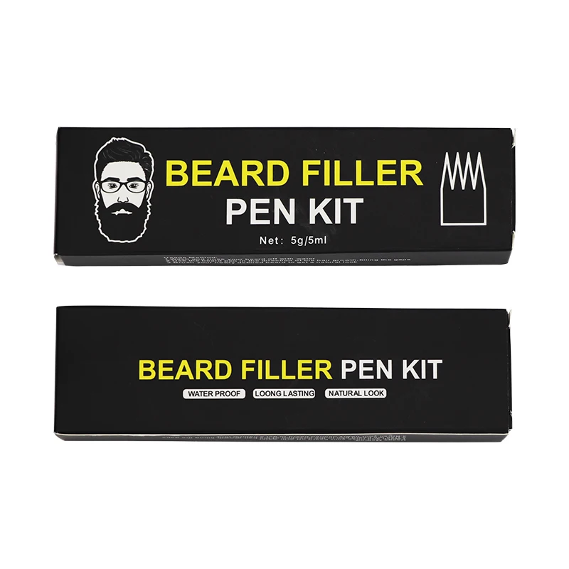wholesale mens mustache pencil brush beard chest hair filling