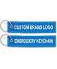 custom remove embroidery before keychain flight airline
