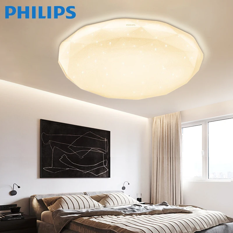 Philips led ceiling lamp simple modern living room study room starry sky bedroom stepless dimming