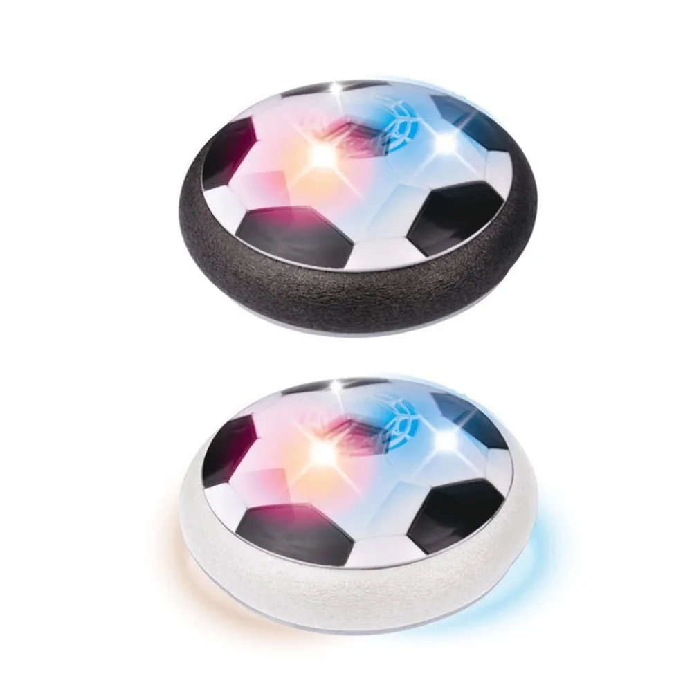 LED Light Football Flashing ball Toys Air Power Soccer Balls Disc Gliding Multi-surface Hovering Game Toy Kid Chidren Gift