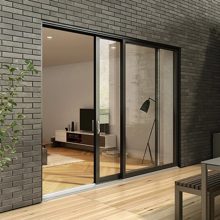 Hsasd22 Modern House Villa Veranda Aluminum Glass Sliding Door Design