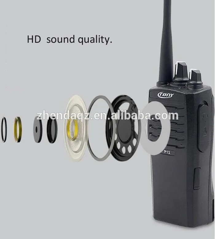 Outdoor Communication 10w Intrinsically Safe Walkie Talkie For Railway