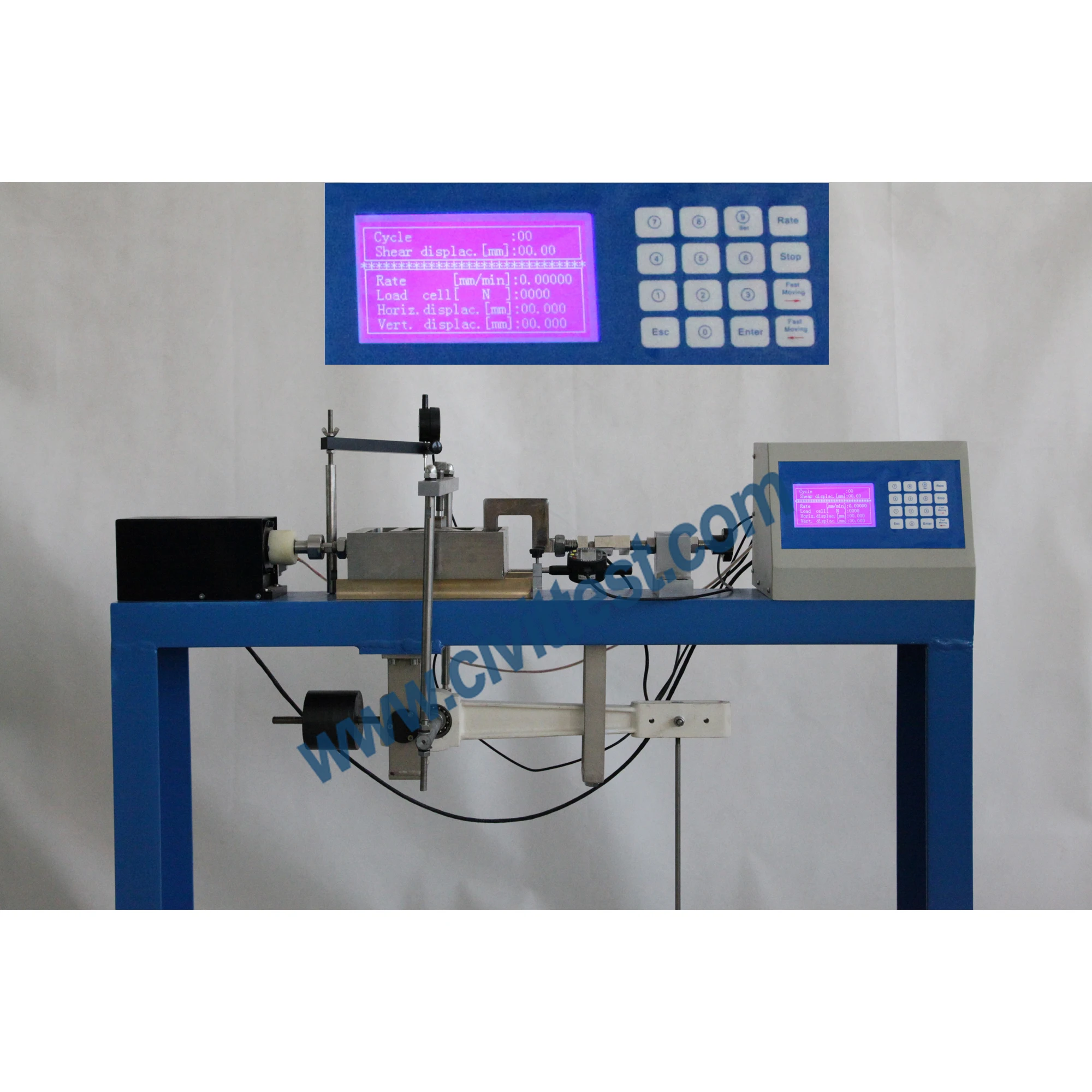 Astm D3080 Bs1377 100x100mm 60x60mm Square Digital Soil Testing