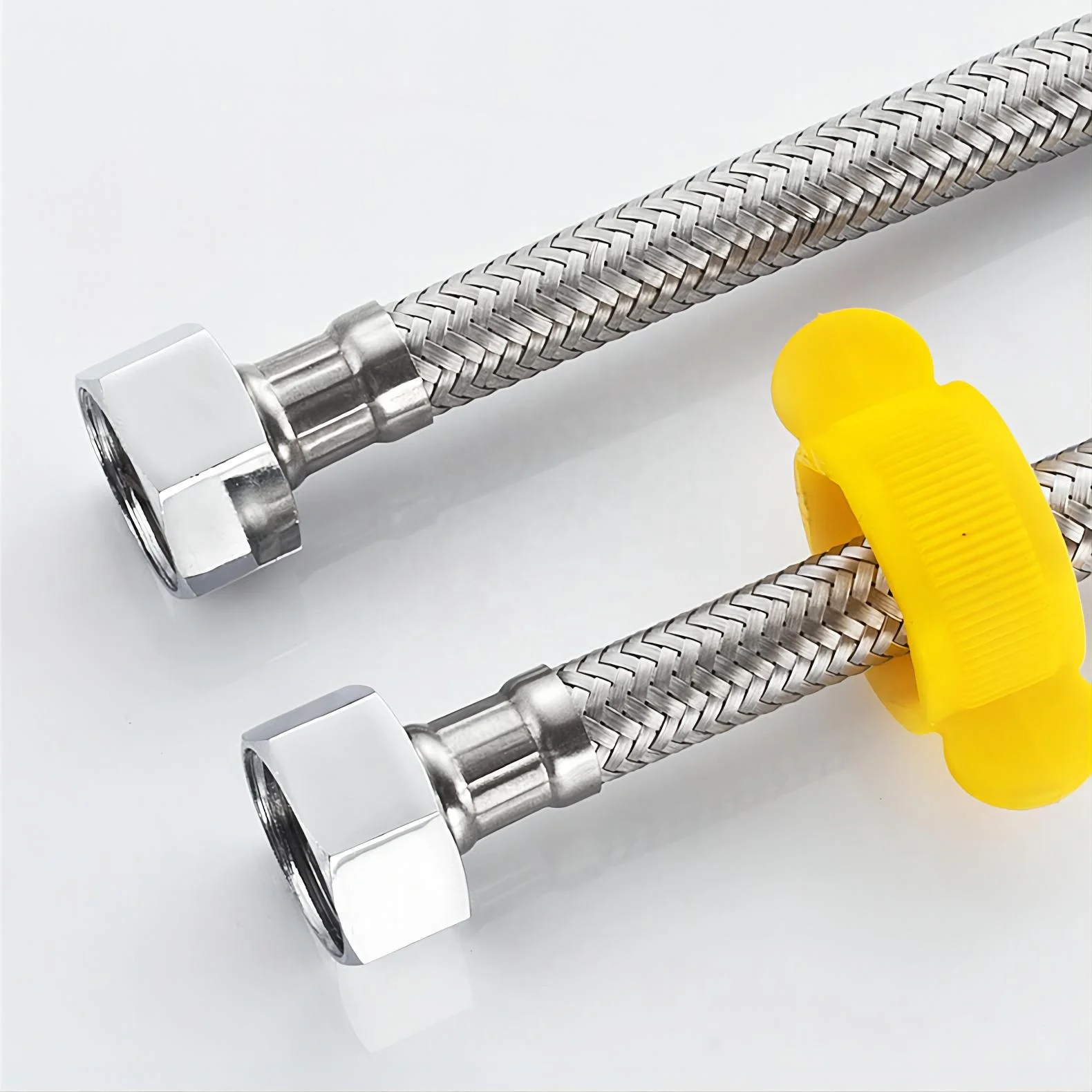 1/2"standard Interface Weaved Plumbing Flexible Hose 304 Stainless