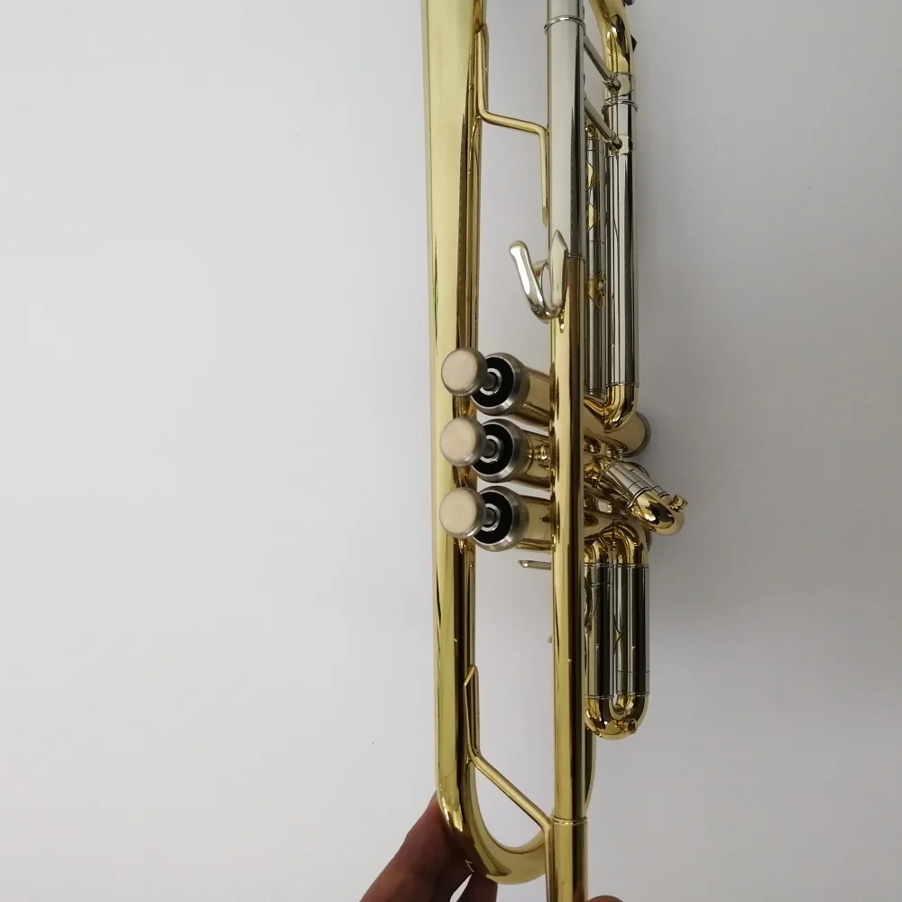 Yellow Brass Imported From Germany Bb Key Gold Lacquer Trumpet Buy