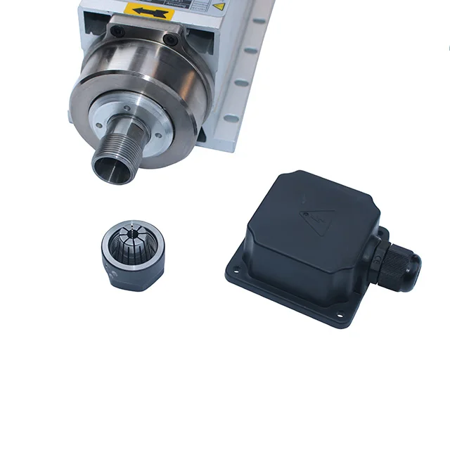square high speed electric motor spindle 2.2KW high quality spindle motor