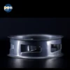 Catalyst bed support metal cascade mini ring