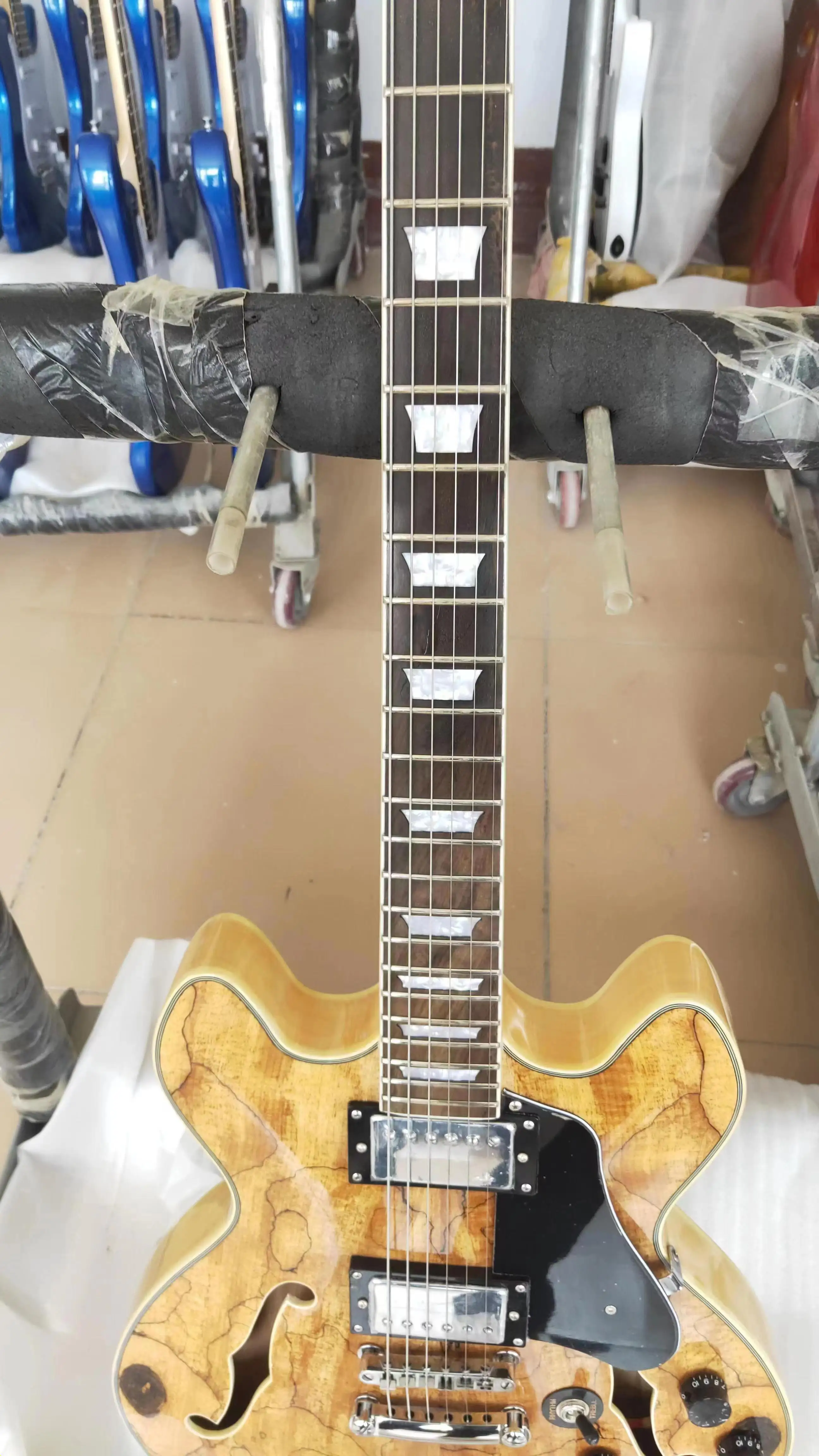 Professional Semi Hollow Body Electric Guitar Buy Guitar Wholesale