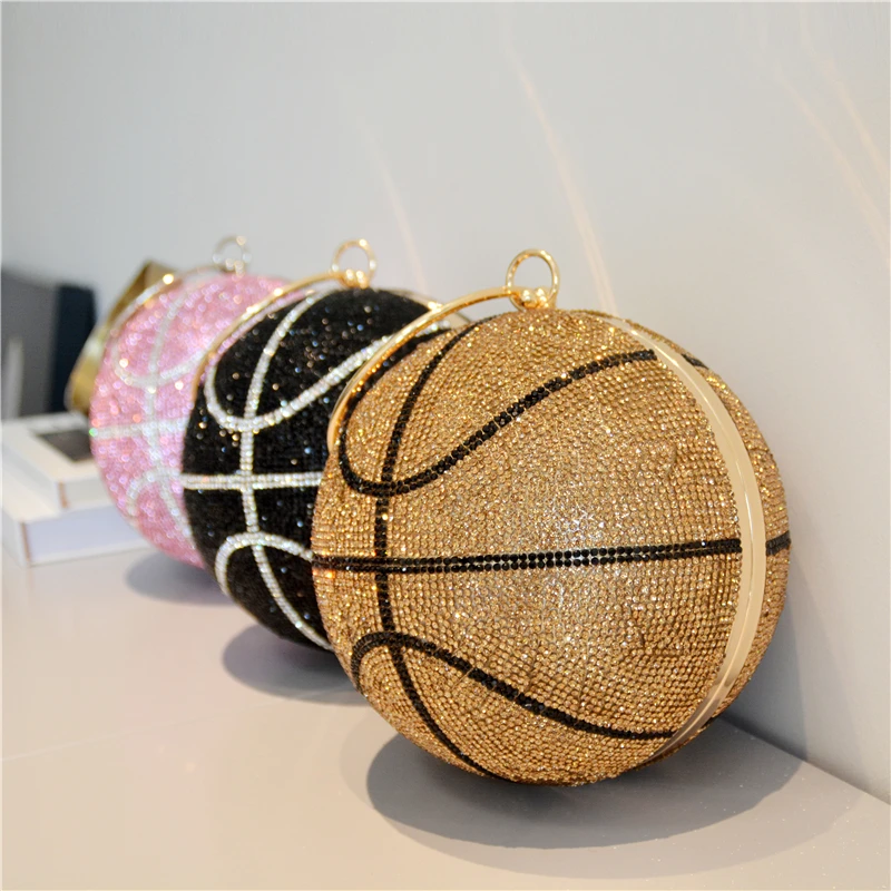 basketball pink purse