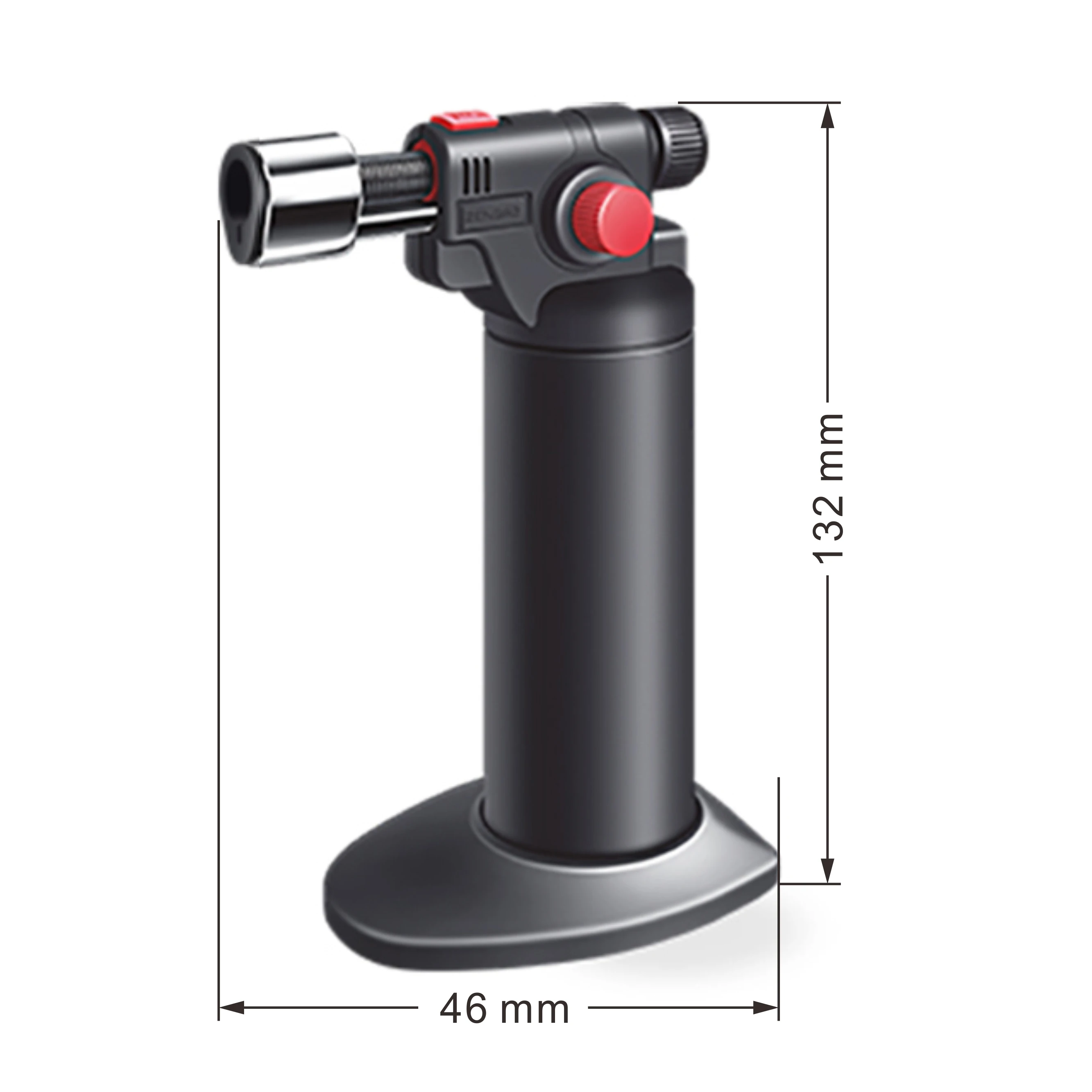 Zengaz Zt80 Utility Butane Jet Flame Blow Torch Lighter For Welding