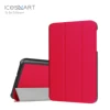 PU leather universal smart tri fold case for 7 inch tablet for samsung tab J T285 / TAB J MAX