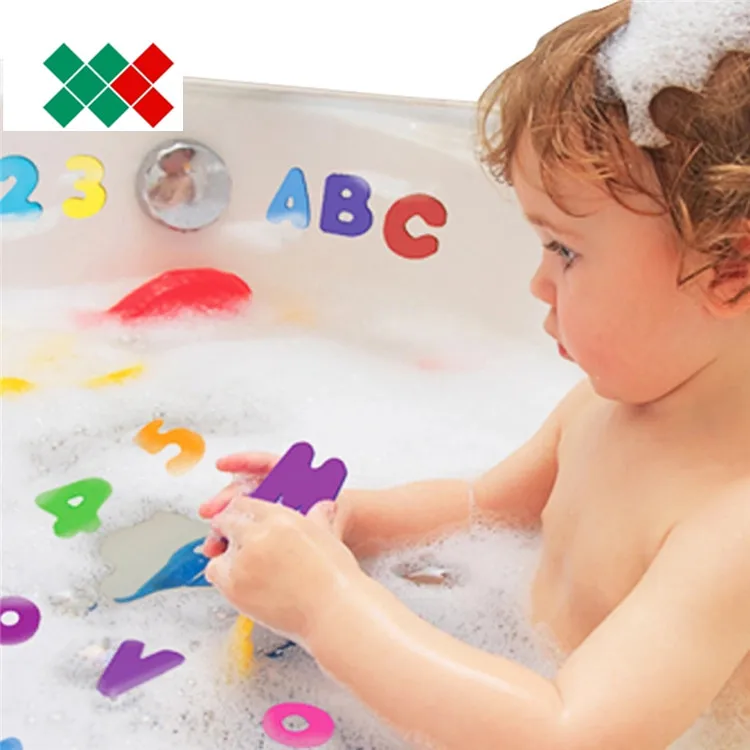 foam bath toys