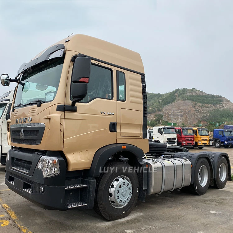 China Brand Sinotruk Howo Tx X Hp Wheels Tractor Trucks Brand