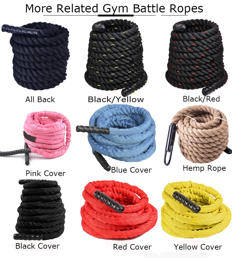 Jute Climbing Battle Rope Power 38/50mm Battling Sport Boot Camp