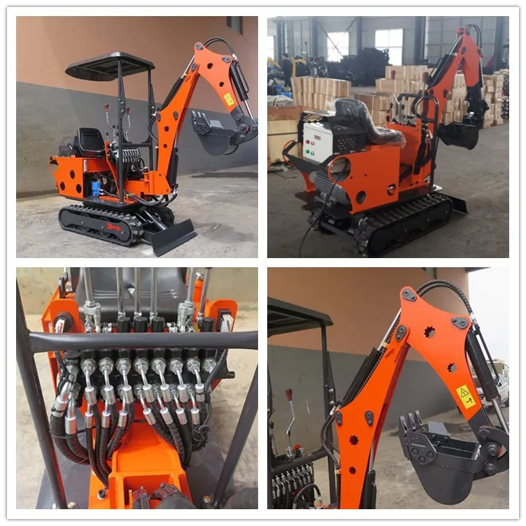 Hydraulic Crawler Mini Excavator Electric And Excavator Attachments For