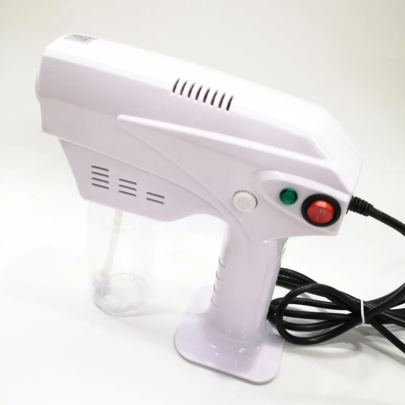 1200W Disinfection Atomizing Sprayer Anion white nano spray gun machine Hair Spray Beauty Nano Steam Gun