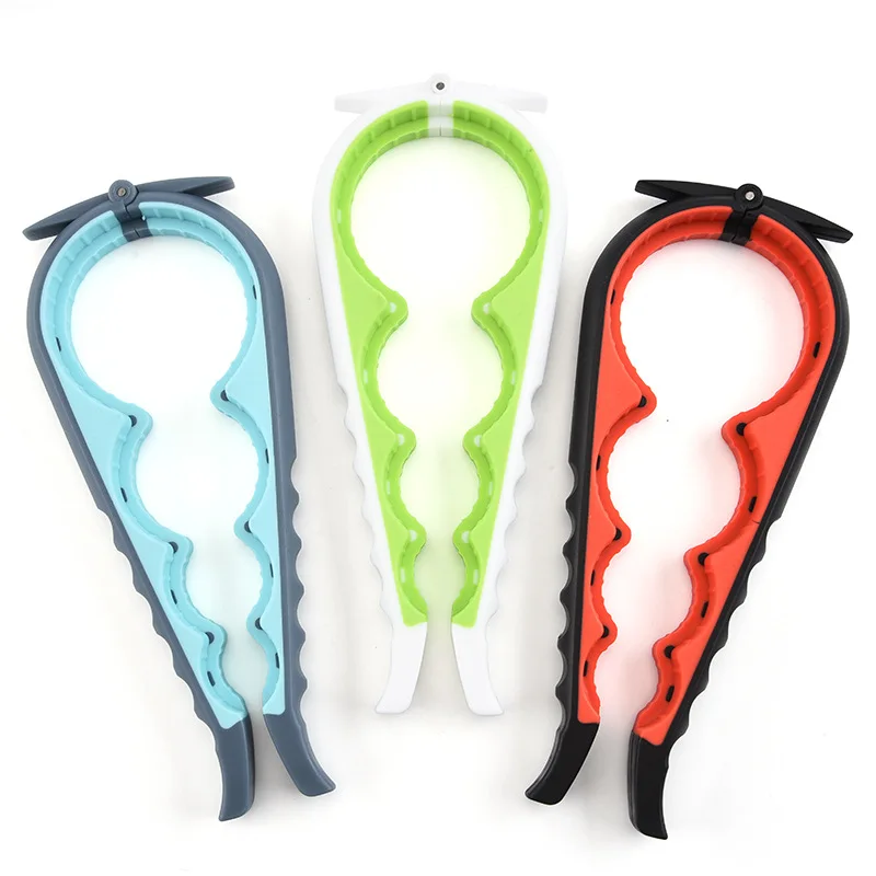 4 In 1 Multi Function Bottle Opener Lid Opener Easy Twist Jar Opener ...