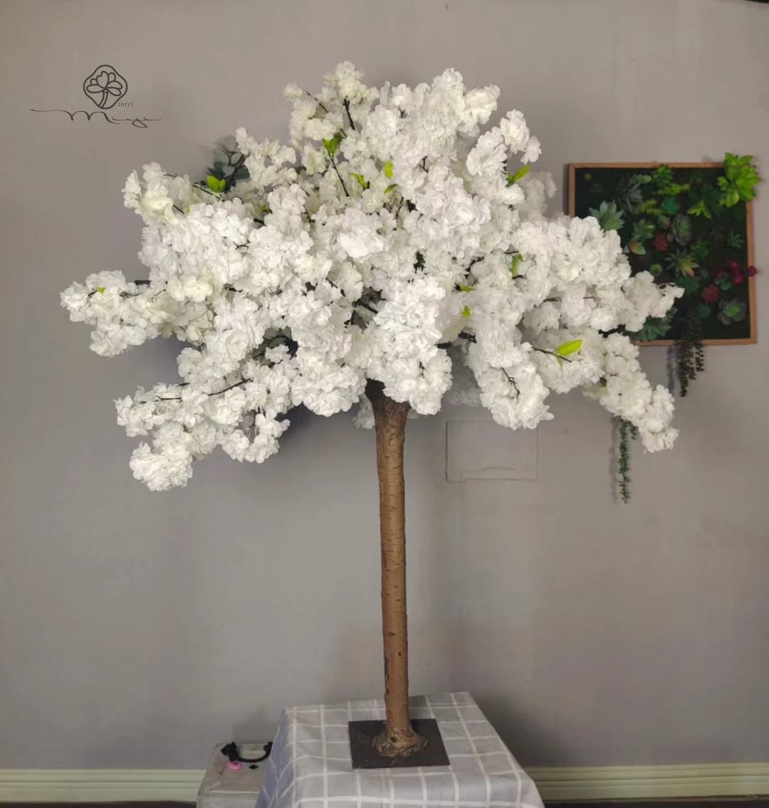 Miyi Blossom Tree Indoor Cherry Blossom Customize Cheap Artificial Tree