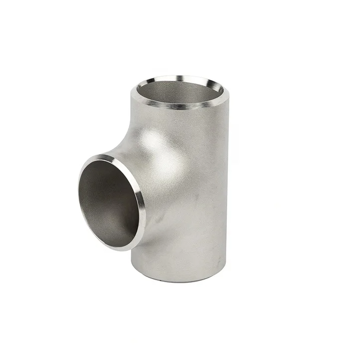 Butt-Welding Steel Pipe Stainless Equal Tee Pipe Fittings